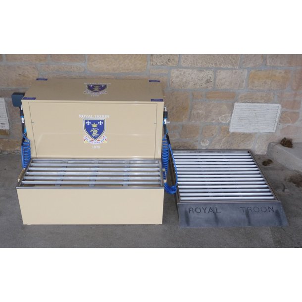 Rengringsstation med trykluft