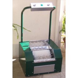 Elektrisk skobørste, RW 500, galvaniseret stål, grøn