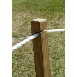 Rope stake, teak