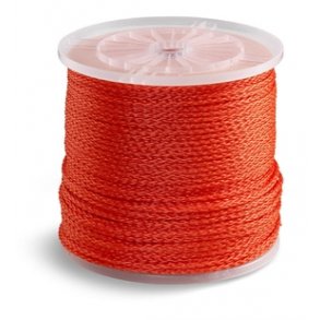 Afmrkning, flettet sikkerhedsreb (orange)