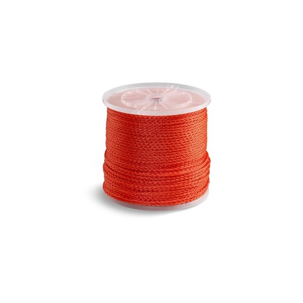 Afmrkning, flettet sikkerhedsreb (orange)