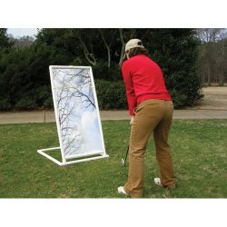 Spejl til drivingrangen