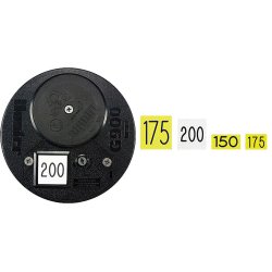 Sprinkler cover med afstandmarkering