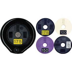 Sprinkler cover med afstandmarkering