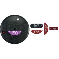 Sprinkler cover med afstandmarkering