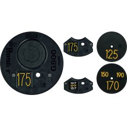 Sprinkler cover med afstandmarkering