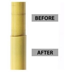 Vinylbeskyttelse til alm - ( 1,3 cm.) flagstnger, 76 m.