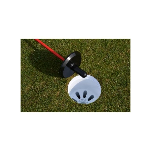 Flagstang i aluminium til putting green
