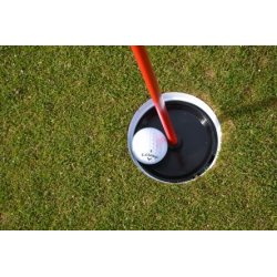 Flagstang i aluminium til putting green