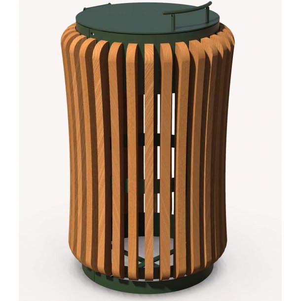 Affaldsspand i tr, 60, 90 og 120 Liter