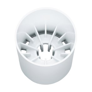 Hulkop, ST2000 Smart-Fit, hvid plast