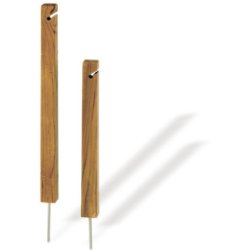 Rope stake, teak